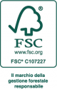 Certificazione FSC per prodotti in carta sostenibile