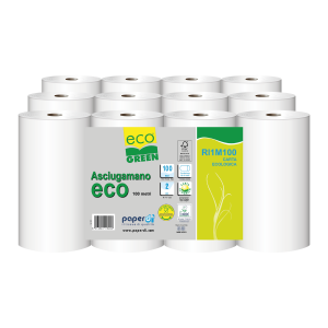 Carta asciugamani Eco 100 in rotolo