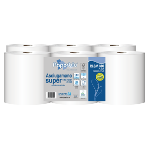 Carta asciugamani Super 180 per dispenser RL8M180