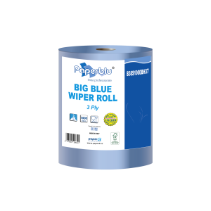 Rotolo di carta industriale blu B38S1000BH37