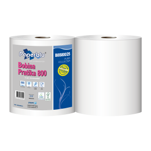 Rotolo di carta Pratika 800 metri BI8S800/25