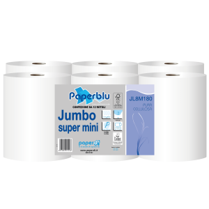 Bobina maxi JL8M180-01 in pura cellulosa Paperdì