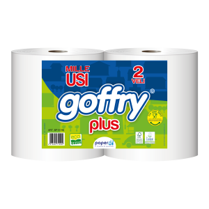 Carta igienica goffrata Goffry Plus BI1K190
