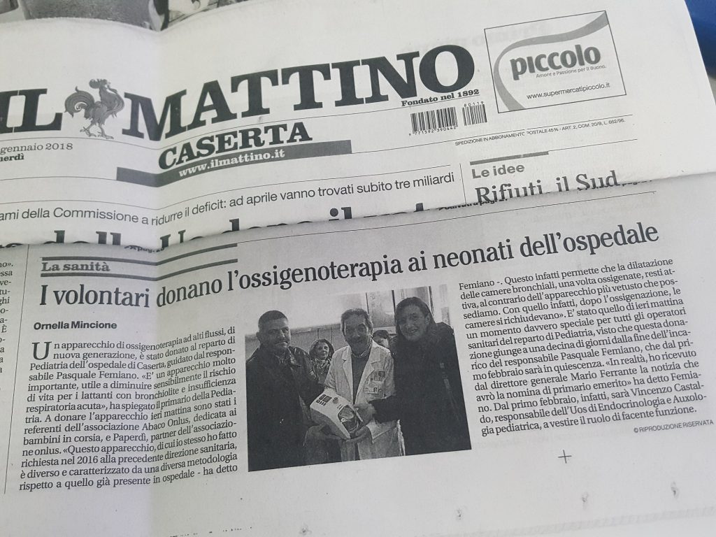 Articolo su Paperdi pubblicato su Il Mattino