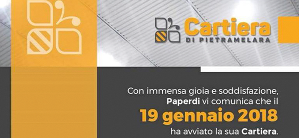 Locandina Cartiera di Pietramelara
